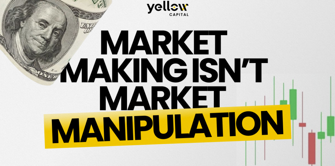 Market making vs market manipulation.