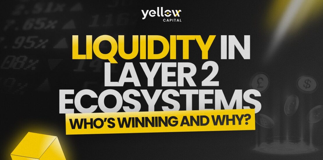 "Chart representing liquidity trends in leading Ethereum Layer 2 networks.