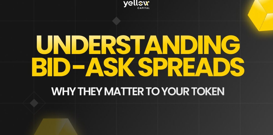 Bid-ask spreads in crypto and token liquidity